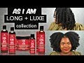 AS I AM LONG AND LUXE COLLECTION on Thick 4C Hair | Bubs Bee