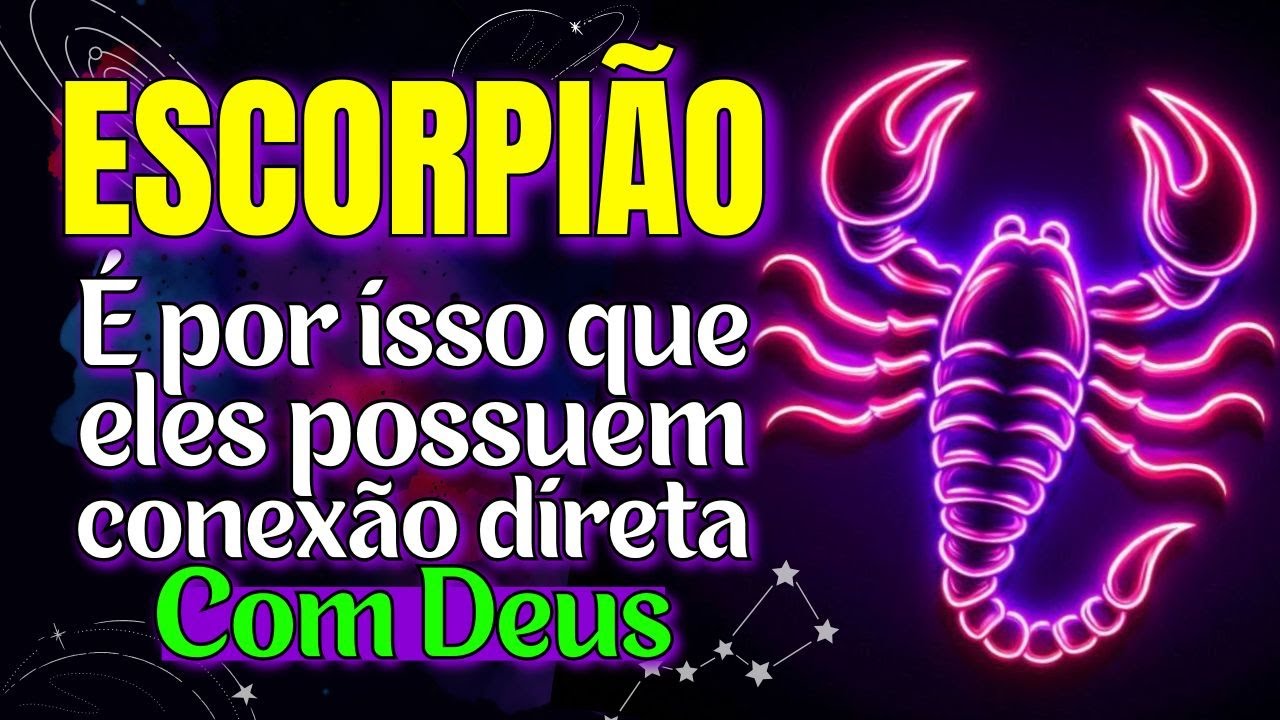 🔥 3 PROVAS BRUTAIS [e Assustadoras] de Que Escorpião Tem Conexão Direta Com o Divino