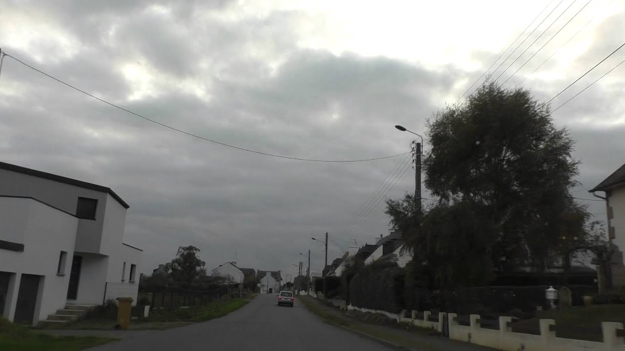 Driving On The D36 From Pointe du Roselier To 22190 Plérin, Cotes d'Armor, Brittany, France