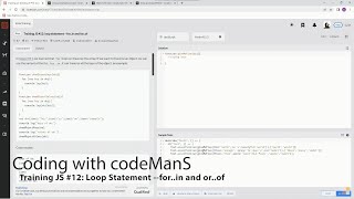 (Archived) Codewars 8 kyu Training JS #12: Loop Statement --for..in and for..of JavaScript