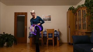 Light Whip Tutorial: Fiber Leg Wrap Spin Offs