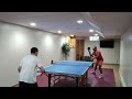 Sandeep vs Lee forehand cross