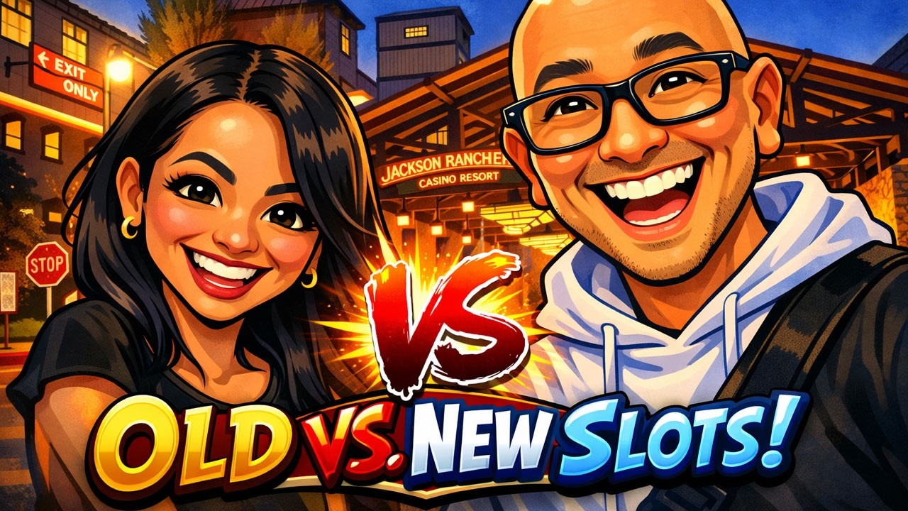 OLD vs. NEW SLOT MACHINES at JACKSON RANCHERIA CASINO
