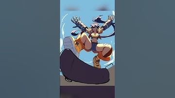 I draw my subscriber’s OC but I spin a wheel to decide how… #digitalart #digitaldrawing #oc