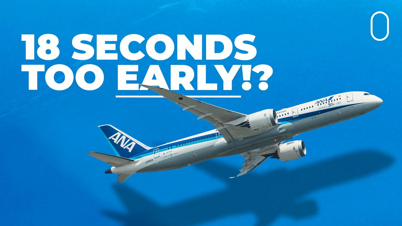 ANA Boeing 787-9 Arrives At German Destination 18 Seconds Too
