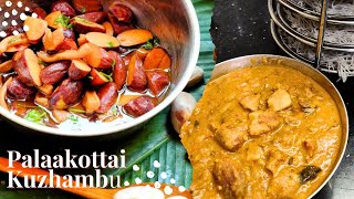 மட்டன் சுவையில் பலாக்கொட்டை குழம்பு / Palakottai Kulambu Recipe / Jackfruit Seed Curry screenshot 4