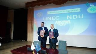 Naxçıvan Dövlət Universiteti Ilə Unec Arasında Əməkdaşlıq Memorandumu Imzalanıb