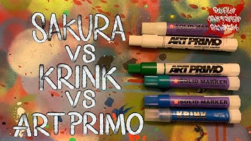 Streaker review, Sakura VS Krink VS Art Primo