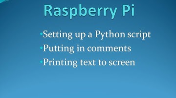 6. Raspberry Pi-Printing Hello World on screen