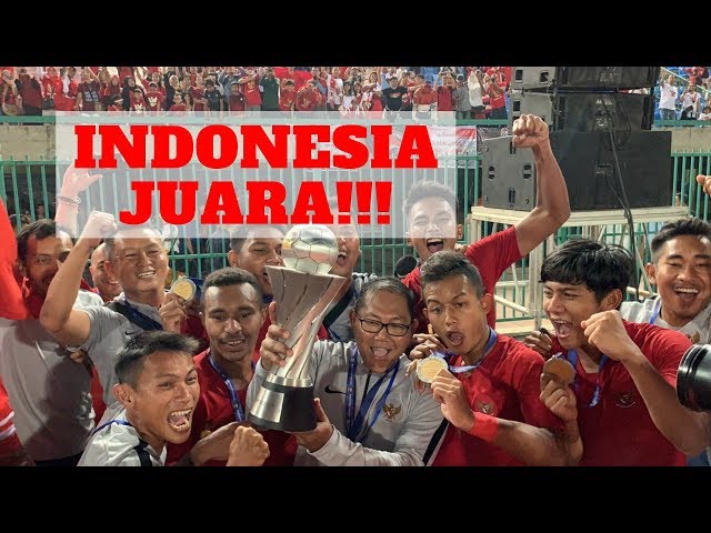 SELEBRASI JUARA Timnas Indonesia Di Piala AFF U-22 2019!! class=