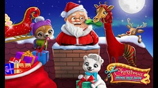 Christmas Animal Hair Salon 2 🎅🏻 Crazy Santa Makeover 😂 TutoTOONS screenshot 3