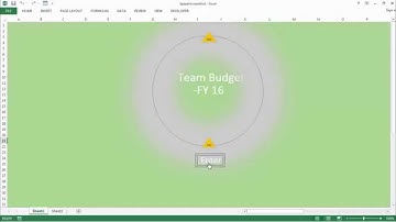 Splash Screen animation in Excel, Welcome screen in Excel