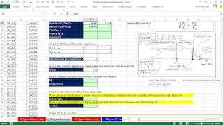 Famous Excel 2013 Statistical Analysis #65: Hypothesis Testing for Population Differences Sigma Known Profile