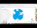 Make a World Map Design in Corel Draw x7