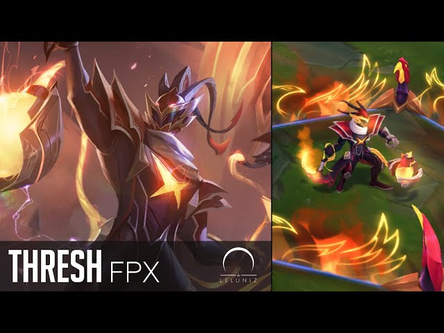 FPX THRESH SKIN 😱 º1/ LEAGUE OF LEGENDS 🖥 / THRESH POWER RANGER