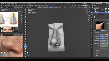 Sculpt-nose(Blender)