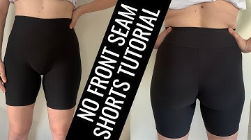 NO FRONT SEAM Leggings Sewing Tutorial | Nat