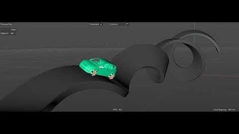 C4D - Helix Car Road Test