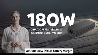 180W Lithium Battery Charger with Custom Parameters & Protocols! Global Certified, Safe & Reliable!