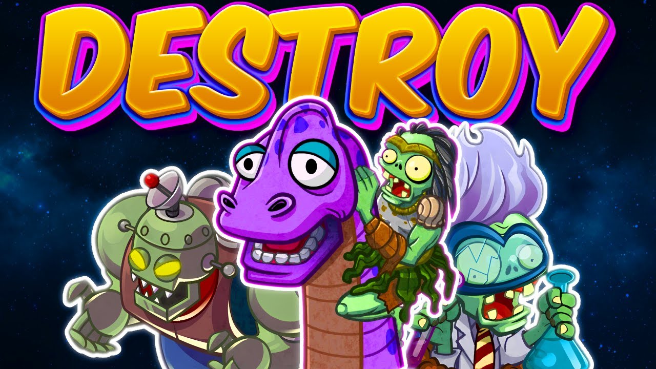 MONDO BRONTO DESTROY DECK In PvZ Heroes