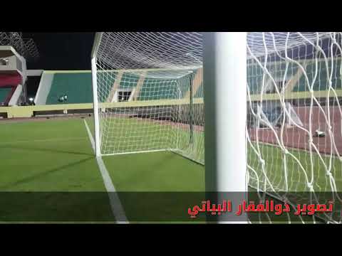 هاكذا كان ملعب ميسان قبل الافتتاح بيوم واحد