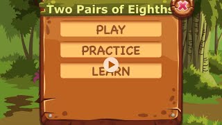 12. Rhythm Practice - Two pairs of eight notes