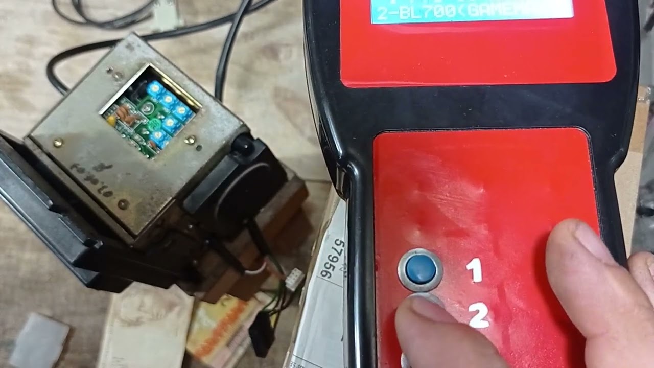 Como calibrar o noteiro BL700 gamemax. Calibrando o BL700 gamemax.