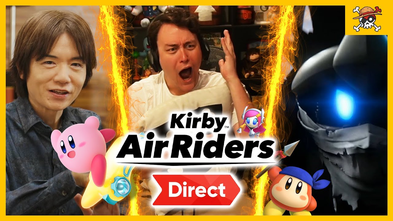 Kirby Air Riders Direct - RogersBase Reacts