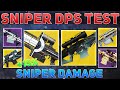 The BEST Sniper DPS for Season 23 (Sniper Damage Testing) | Destiny 2 Season of the Wish