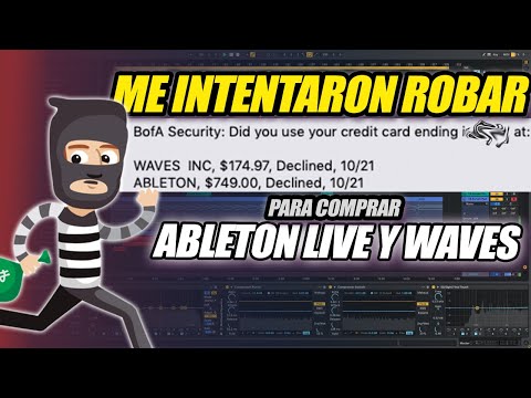 ME INTENTARON ROBAR para comprar ABLETON LIVE Y W4VES PLUGINS 😩