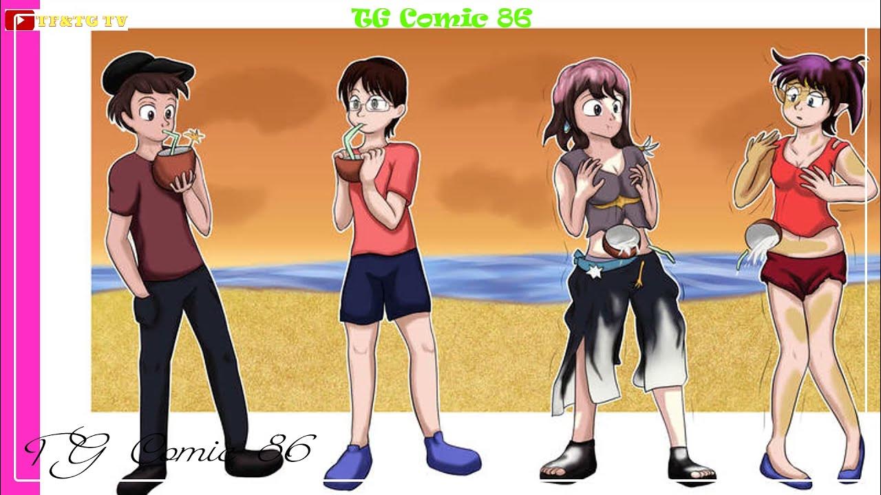 Comic boy to girl. Гендер Бендер Transformation. TG гендер Бендер Transformation girl. Gender Bender трансформация.