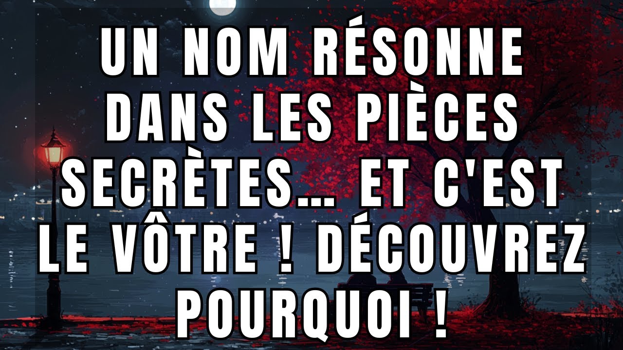 🔥 Un nom résonne dans les pièces secrètes… et c'est le vôtre ! Découvrez pourquoi ! 🚪👀