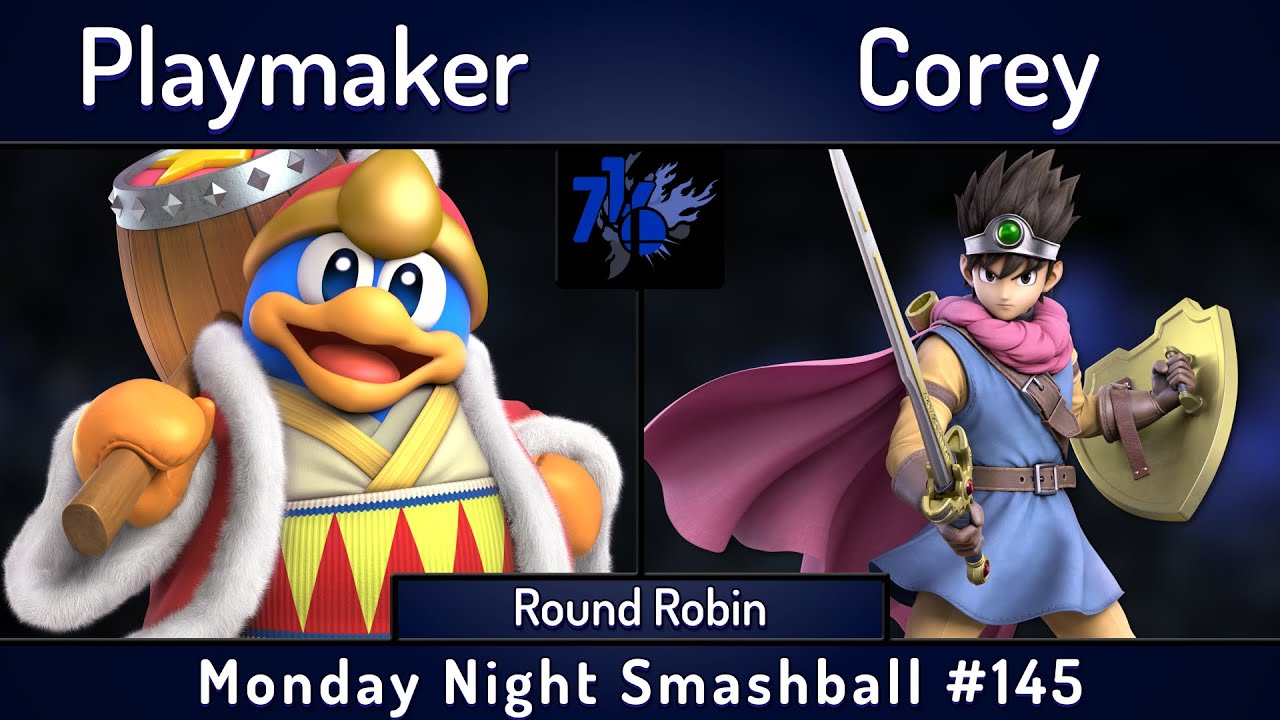 Corey Playmaker MNS # 145 | Playmaker (King Dedede) vs Corey (Hero) | RR | SSBU Smash ...