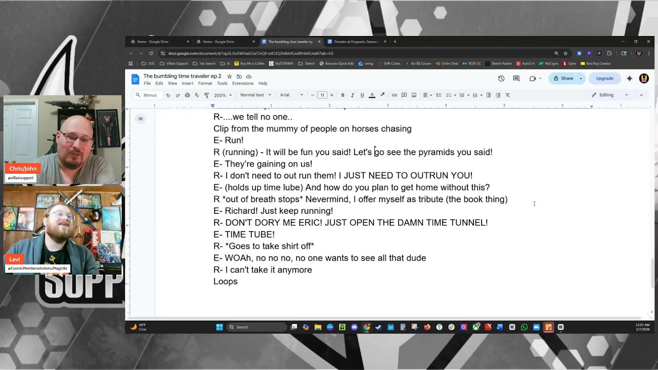 Let's make some Videos with Villain Support