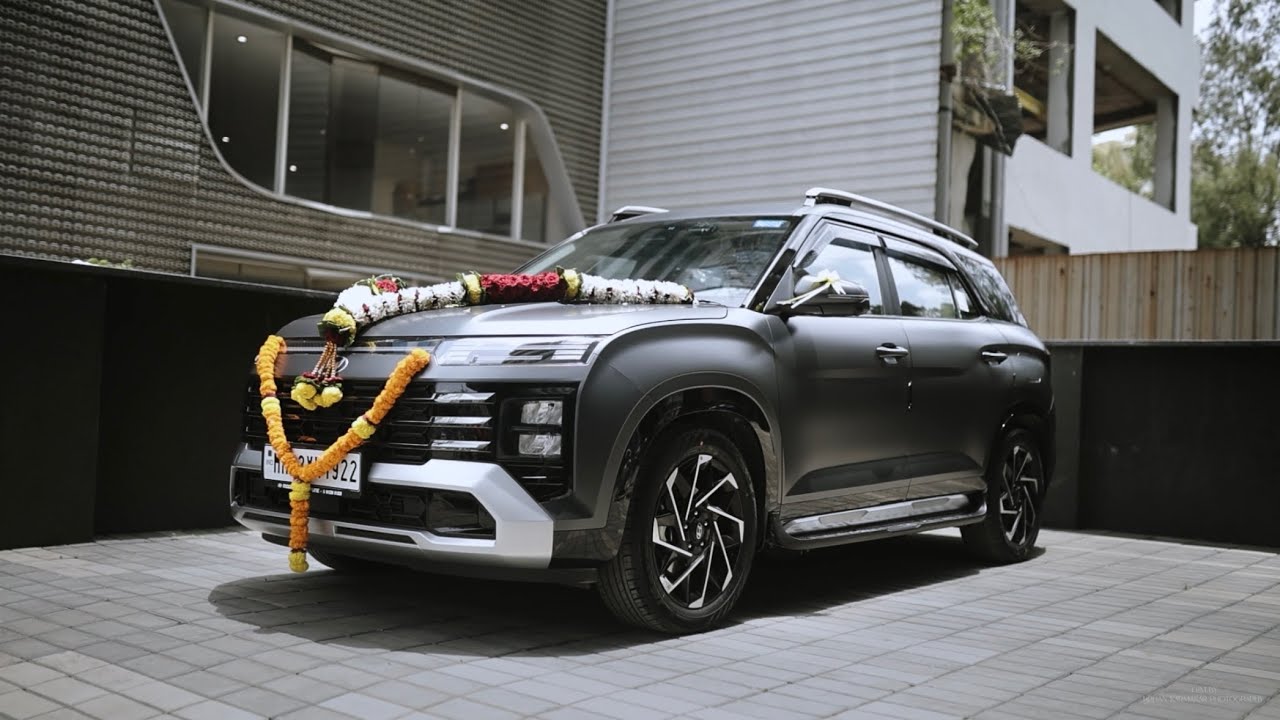 “Big day, bigger dreams – Alcazar joins the family!”Car delivery Video | Pune | Hyundai | Cinematic 