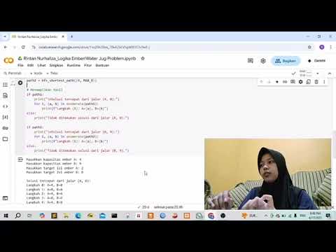 Water Jug Problem menggunakan Python - YouTube