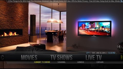 Kodi Build using Aeon Nox Skin on the Fire TV Stick