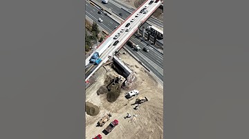 Halfway there! Bridge Construction Hearn overpass update July 30th 2025 Santa Rosa Ca highway 101