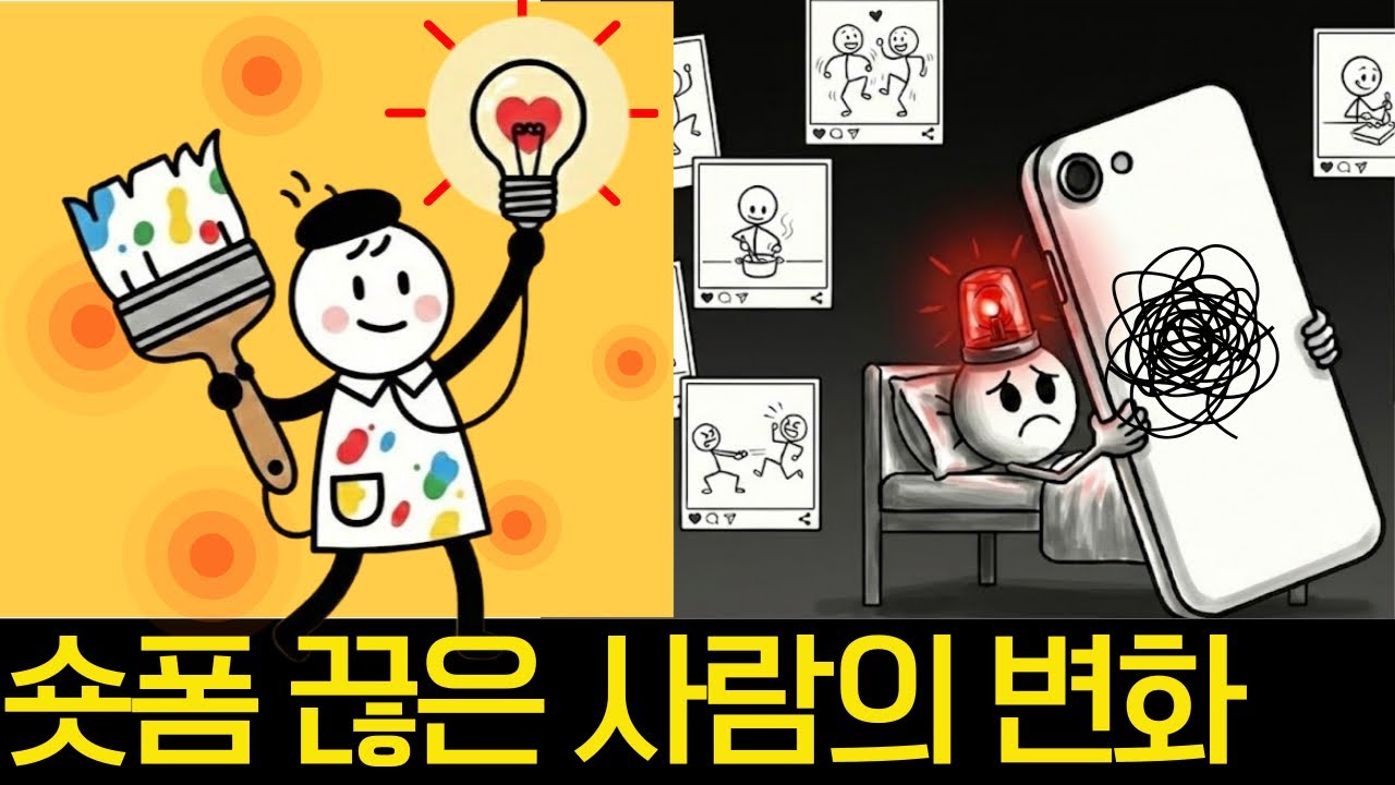 숏폼을 끊으면 뇌에 생기는 변화: 도파민 중독에서 벗어나는 가장 빠른 뇌과학적 방법