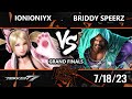 The Turning Point GRAND FINALS - IoniOniyX (Lucky Cloe) Vs. Briddy Speerz (Marduk) Tekken 7