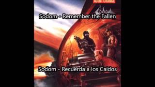 Sodom-Remember the fallen (letra inglés-español)