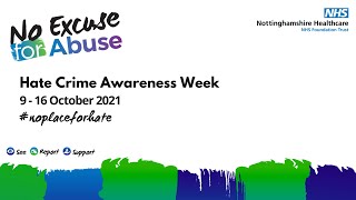 Hate Crime Awareness Week - Anne-Maria Newham