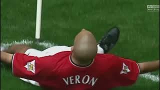 Juan Sebastian Veron vs Tottenham 2001/02 (Incredible Comeback)