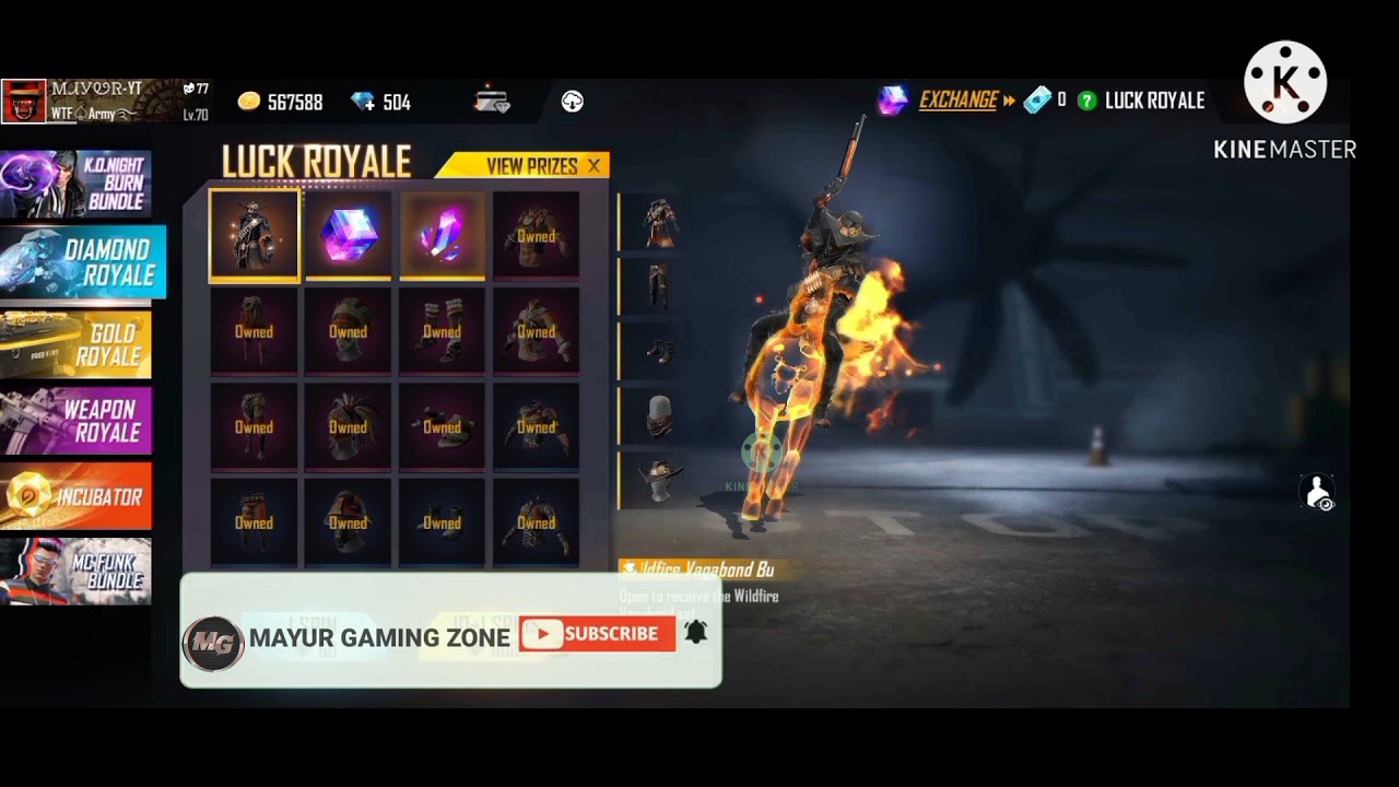 Free Fire New Diamond Royale Bundle🔥 Free Fire whatsapp status 🔥 attitude status 😎