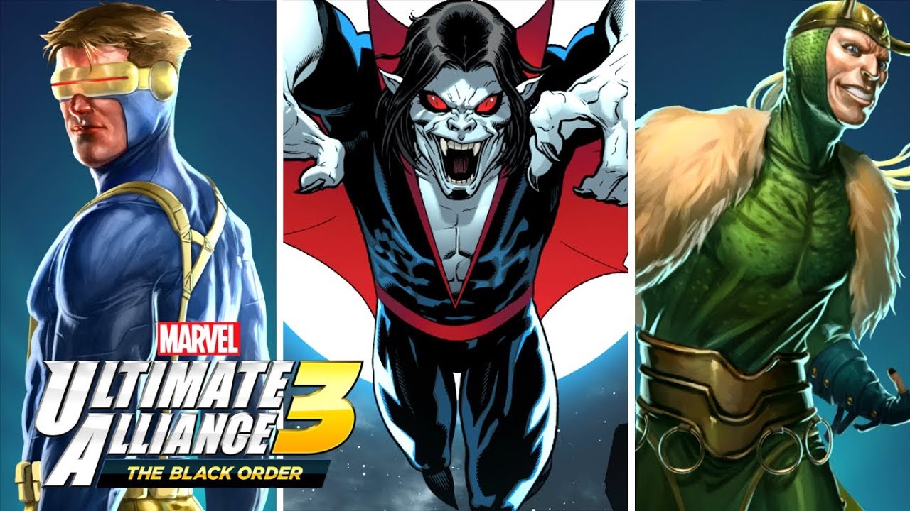 Marvel Ultimate Alliance 3 Adding Punisher Blade Cyclops