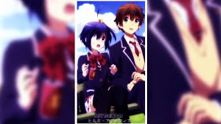 JEDAG JEDUG ANIME RIKKA X YUUTA 🥰❤||DJ KARNA ADA KO🎶🥀