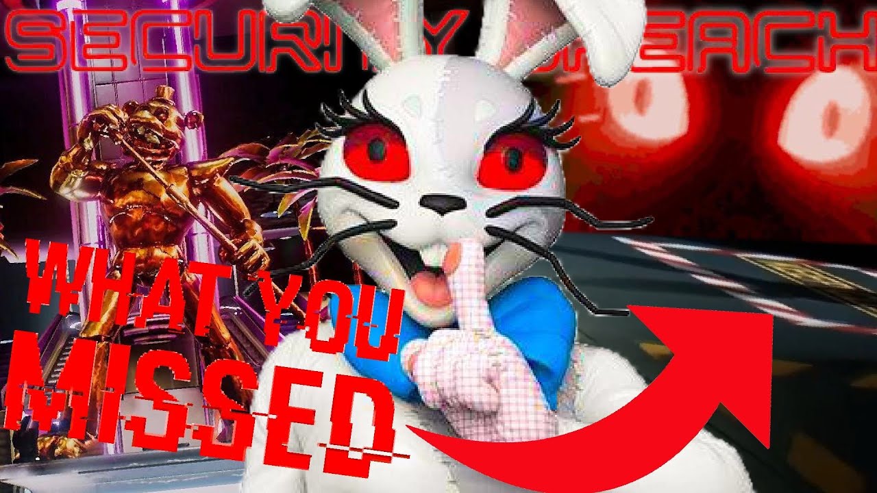 ranting on about the SECURITY BREACH reveal trailer... // Security