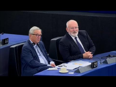 Юнкер разволновал Европарламент