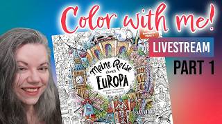 Download Lagu Rita Berman - Meine Reise durch Europa✨ Color with me ✨Chill, Chat and Color MP3
