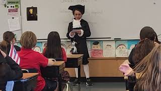 Jayce's Andrew Jackson Presentation - 3rd Grade  - May 7, 2024